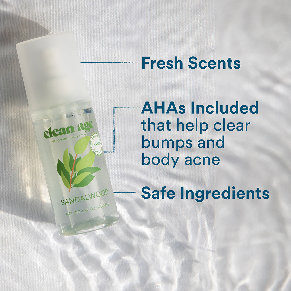 Sandalwood AHA Body Spray