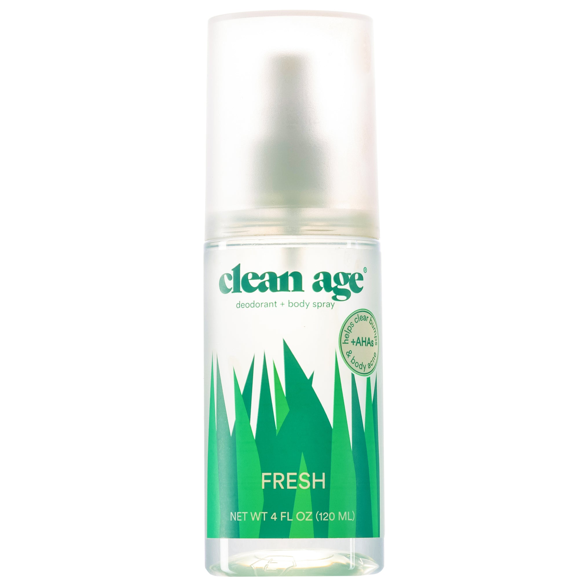 Clean Age Deodorant + Body Spray 4oz - Fresh