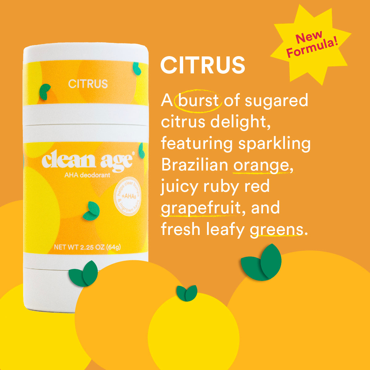 Citrus AHA Deodorant